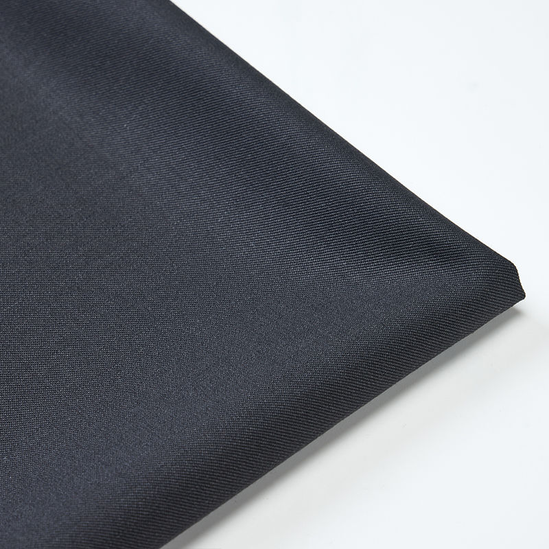 Dark Gray Wool Serge Suiting Fabric