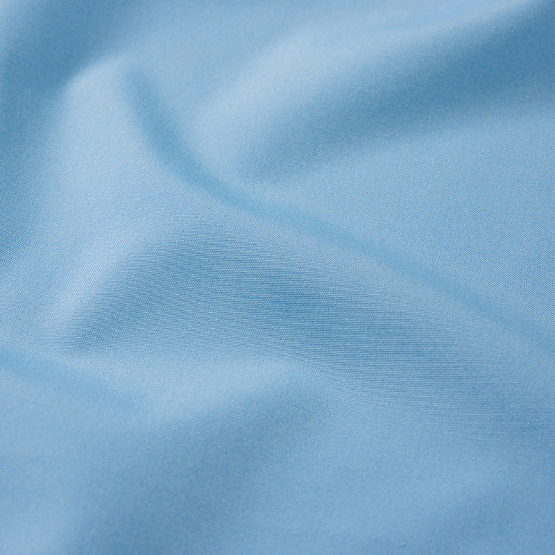 Light Blue Poly Cotton Blend Fabric